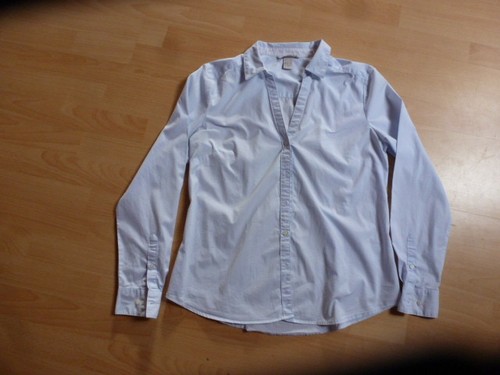 Women blouse light blue - h&m,